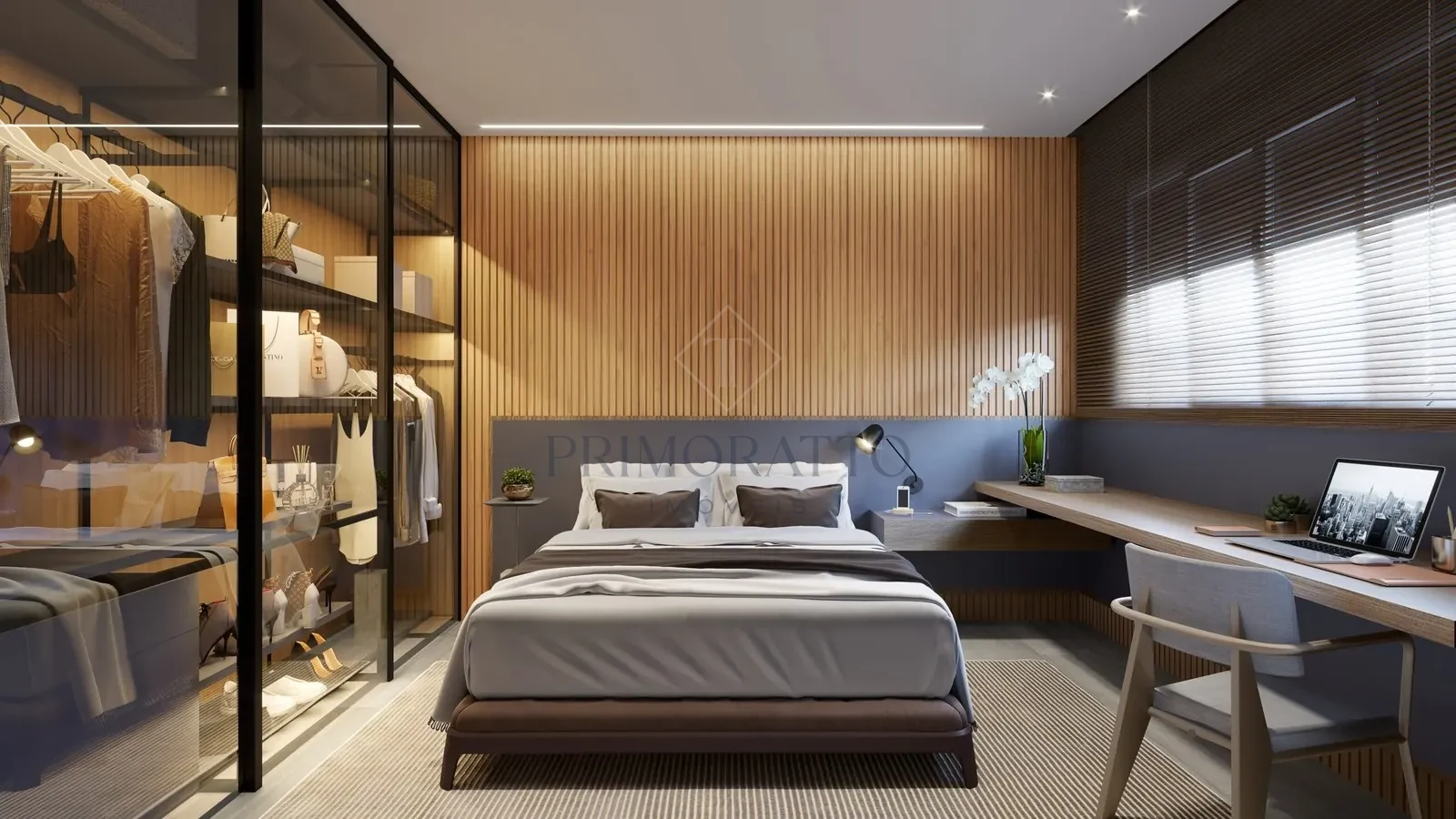 Suíte · apartamento 2 quartos decorado
