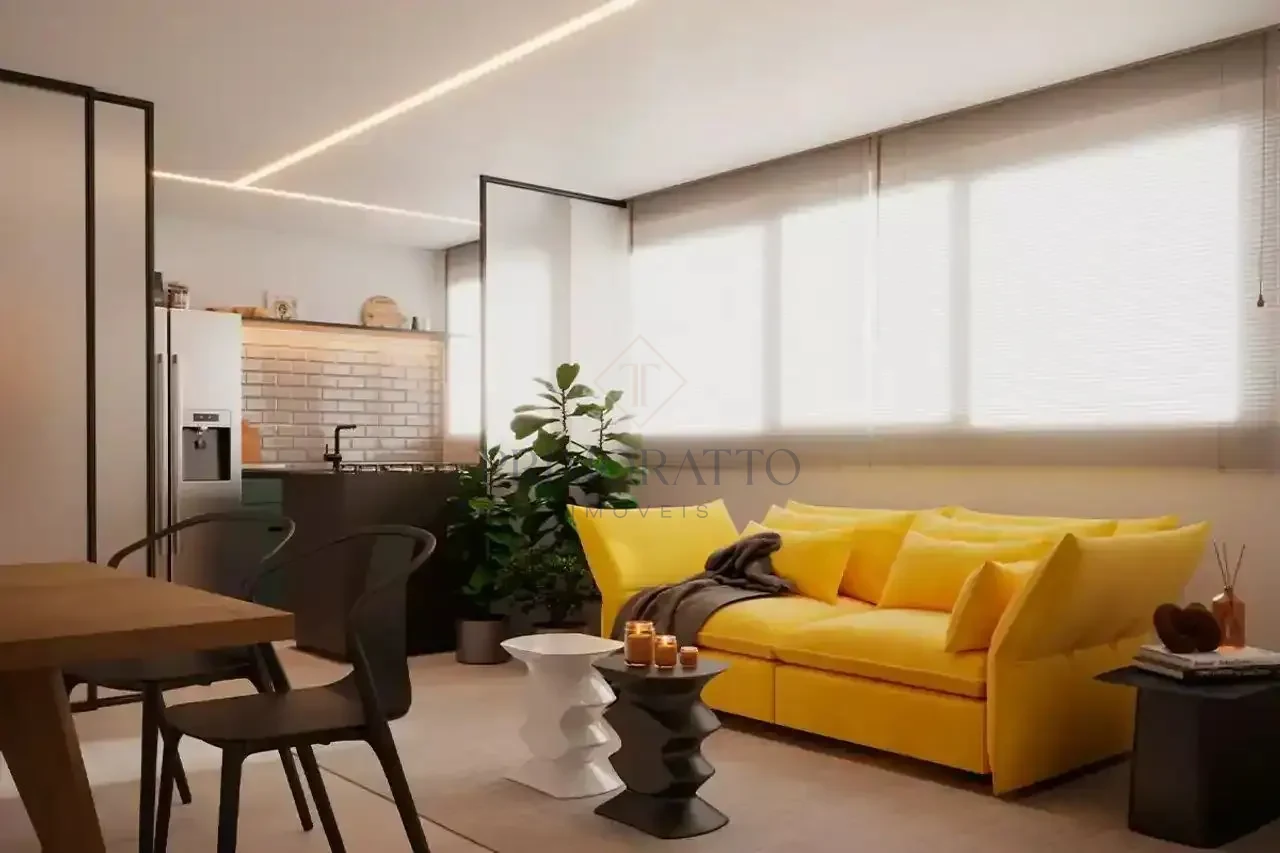 Sala De Estar E Cozinha Duplex