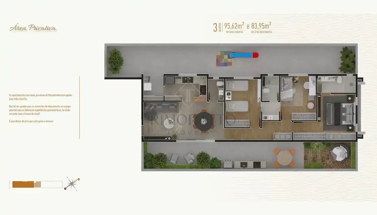 Apartamento Com Area Privativa