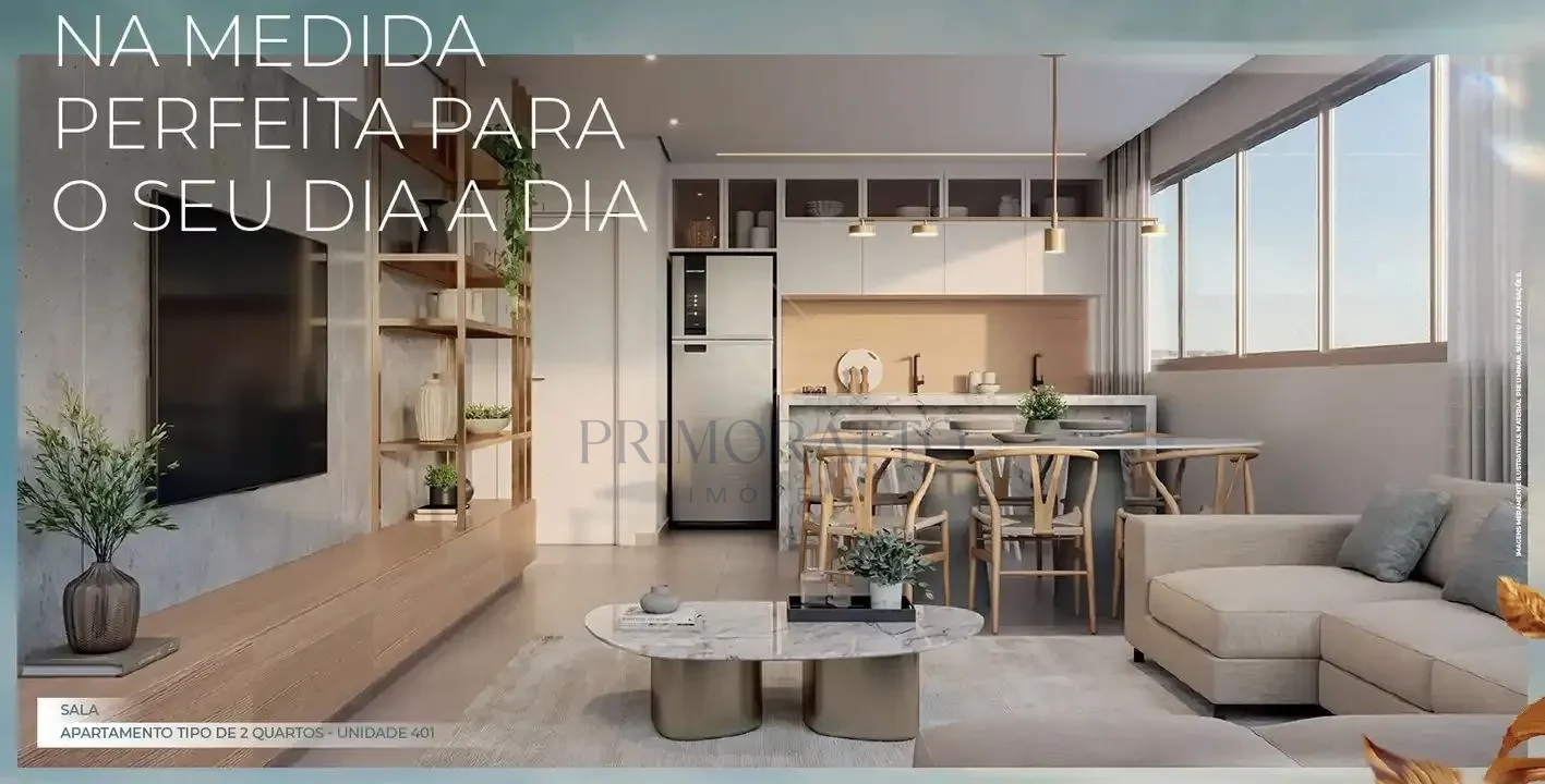Living — Apartamento Tipo 401