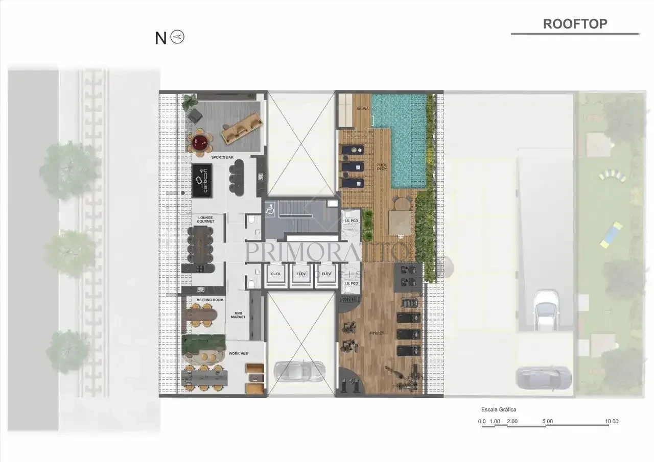 Rooftop · Planta