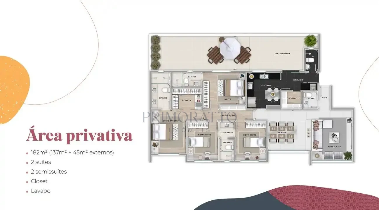 Área Privativa