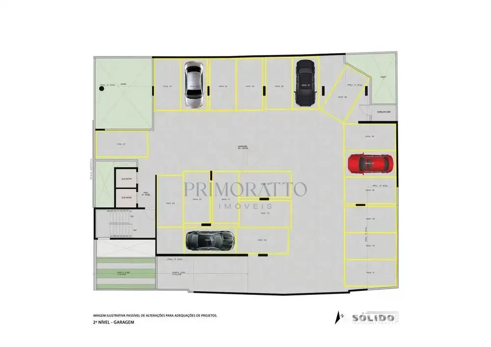 Garagem - 2 Pavimento