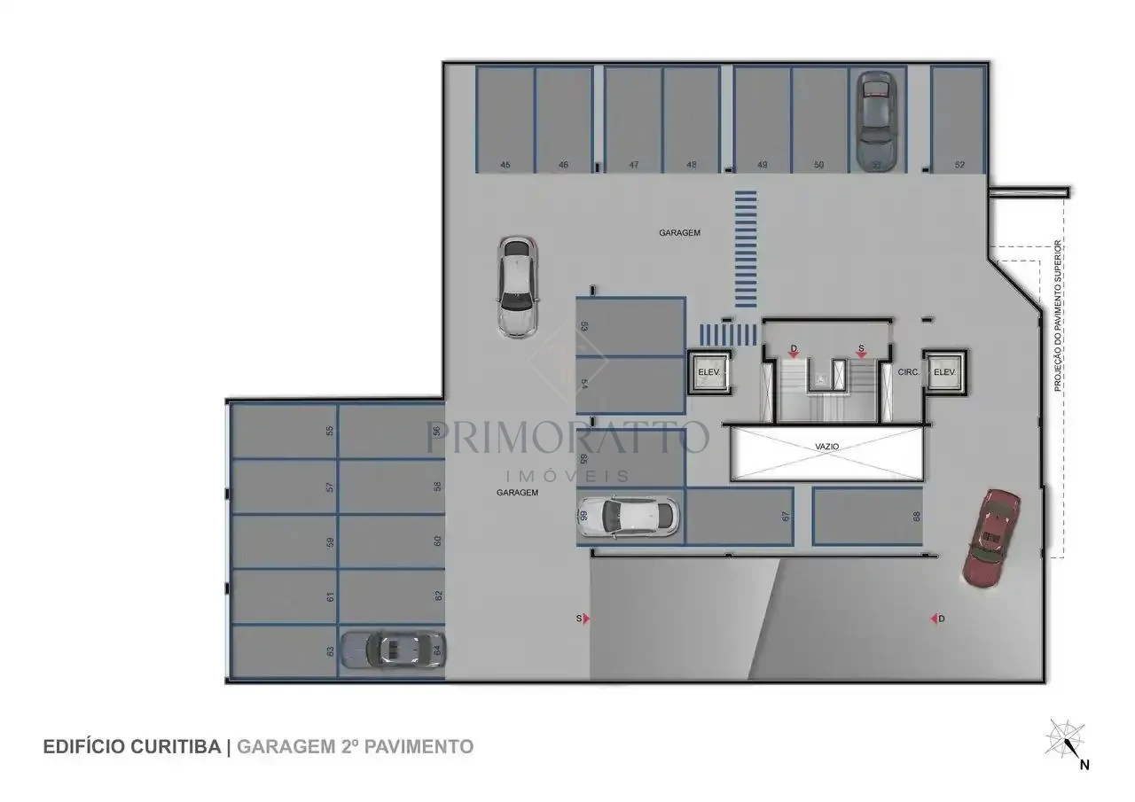 Garagem · 2º Pavimento