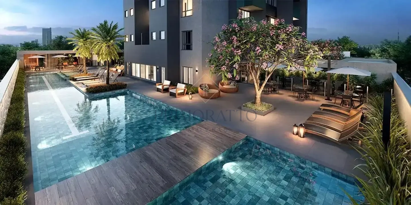Piscina com Raia e Deck