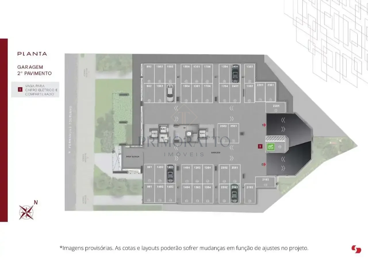 Garagem · 2º Pavimento
