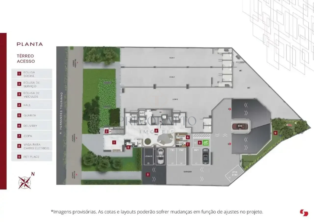 Garagem · Térreo