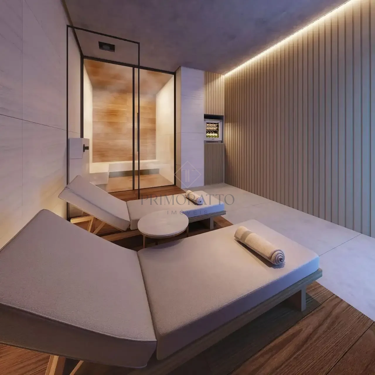 Sauna e Descanso