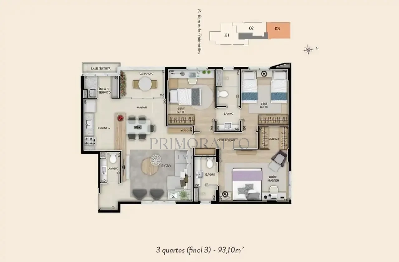 Apartamento Tipo · Final 03