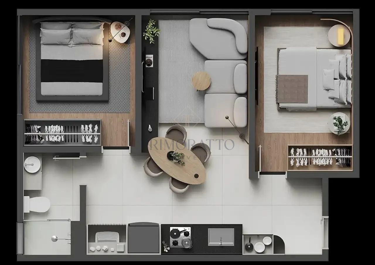 Apartamento Tipo · Finais 01 e 03