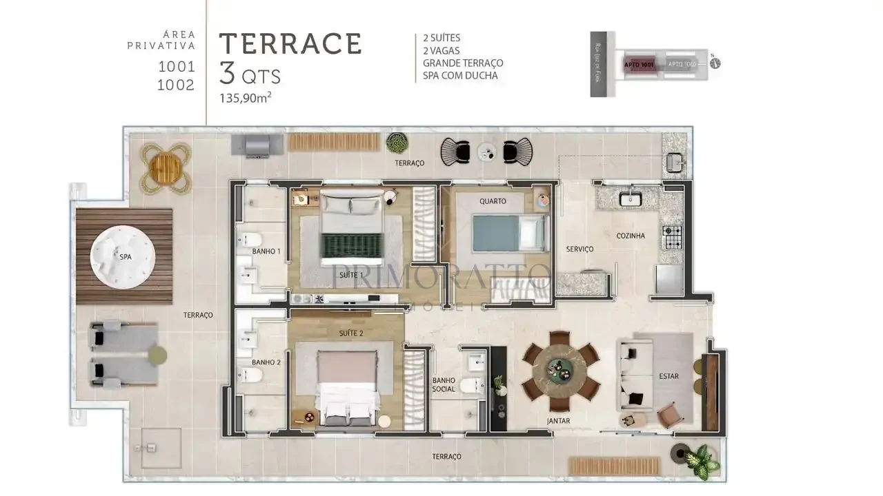 Apartamento Terrace