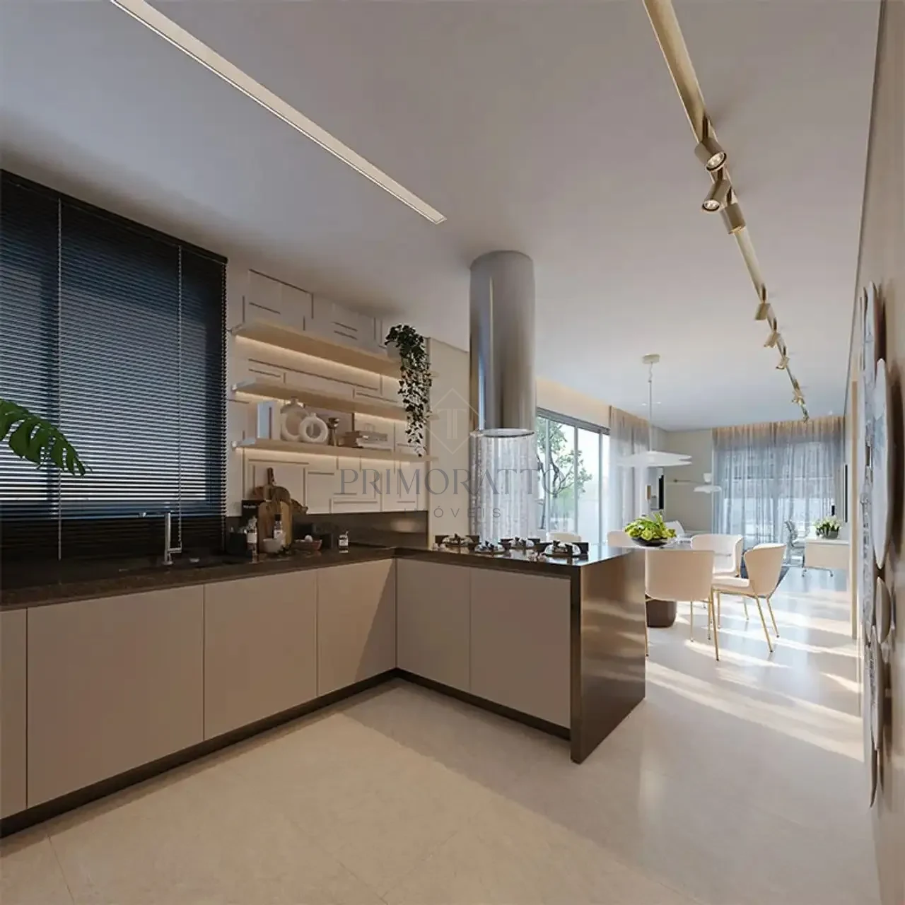 Cozinha Apartamento Terrace