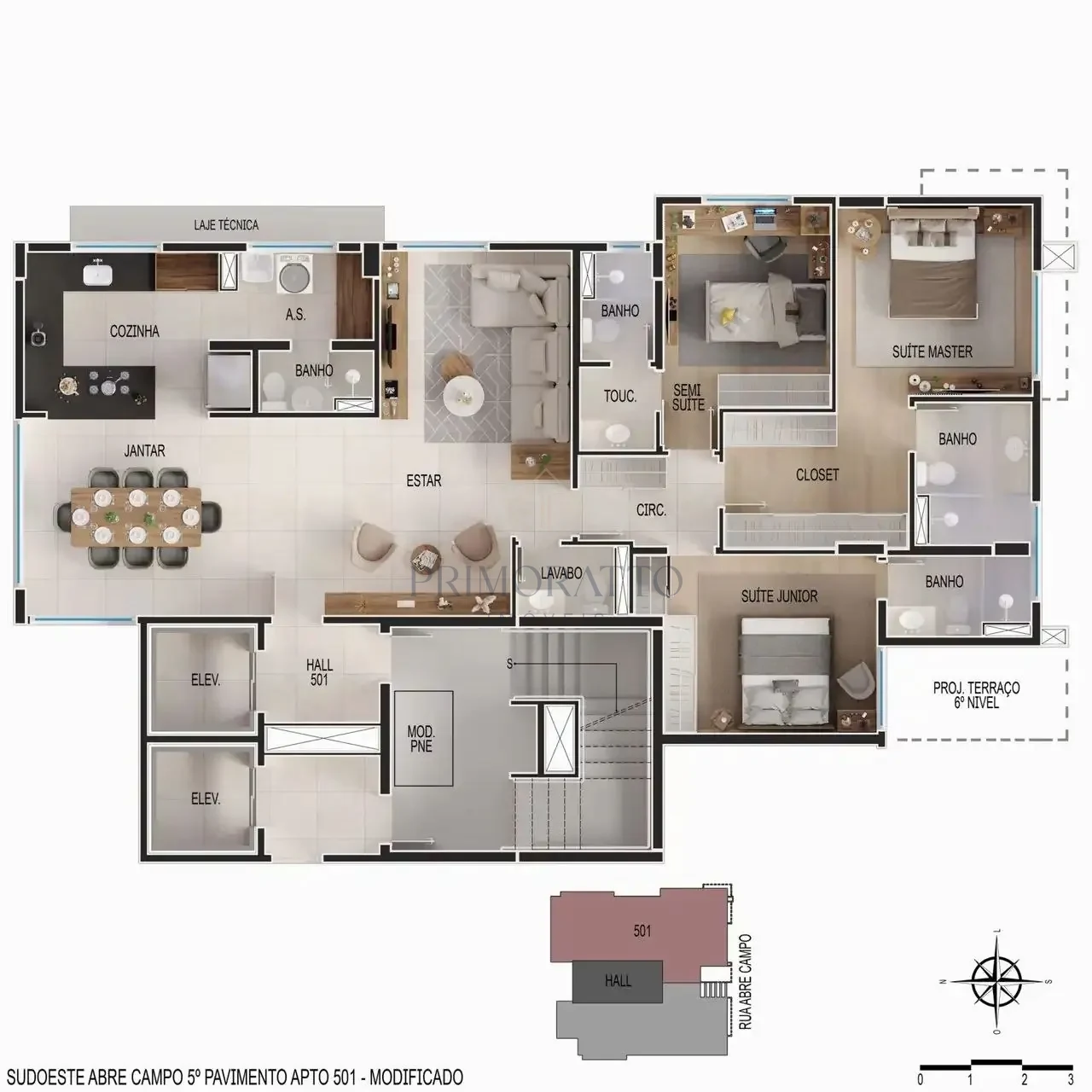 Apartamento Tipo 501 Modificado