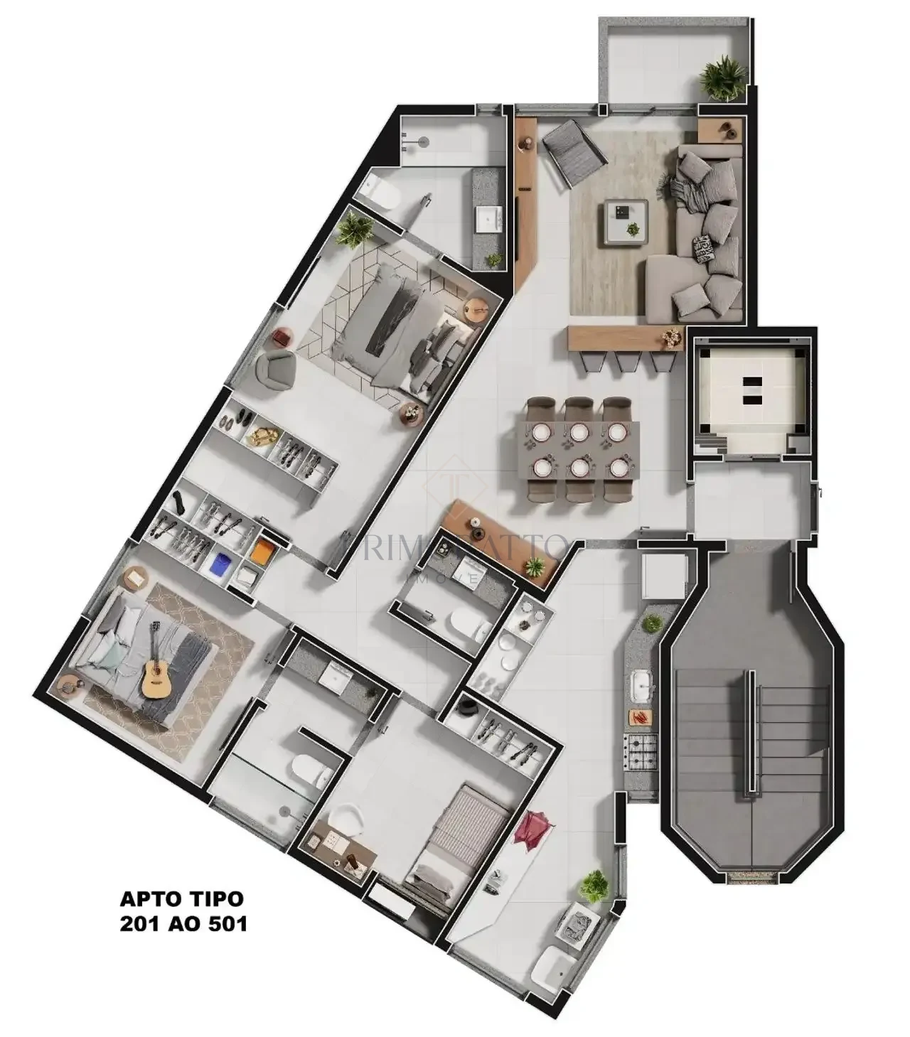 Apartamento Tipo Final 01