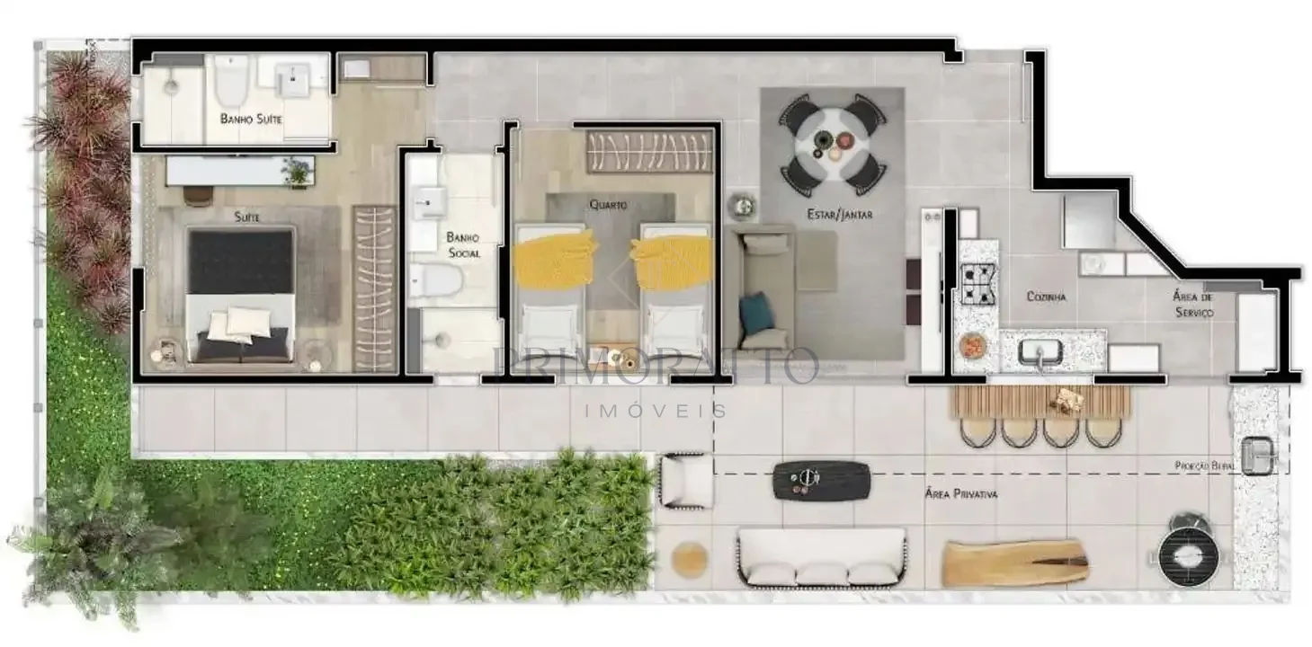 Apartamento Garden 401