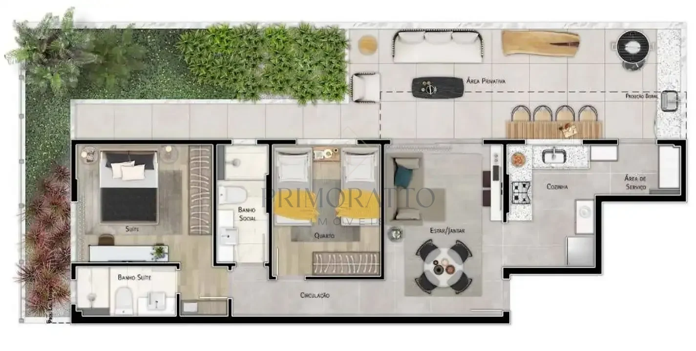 Apartamento Garden 402
