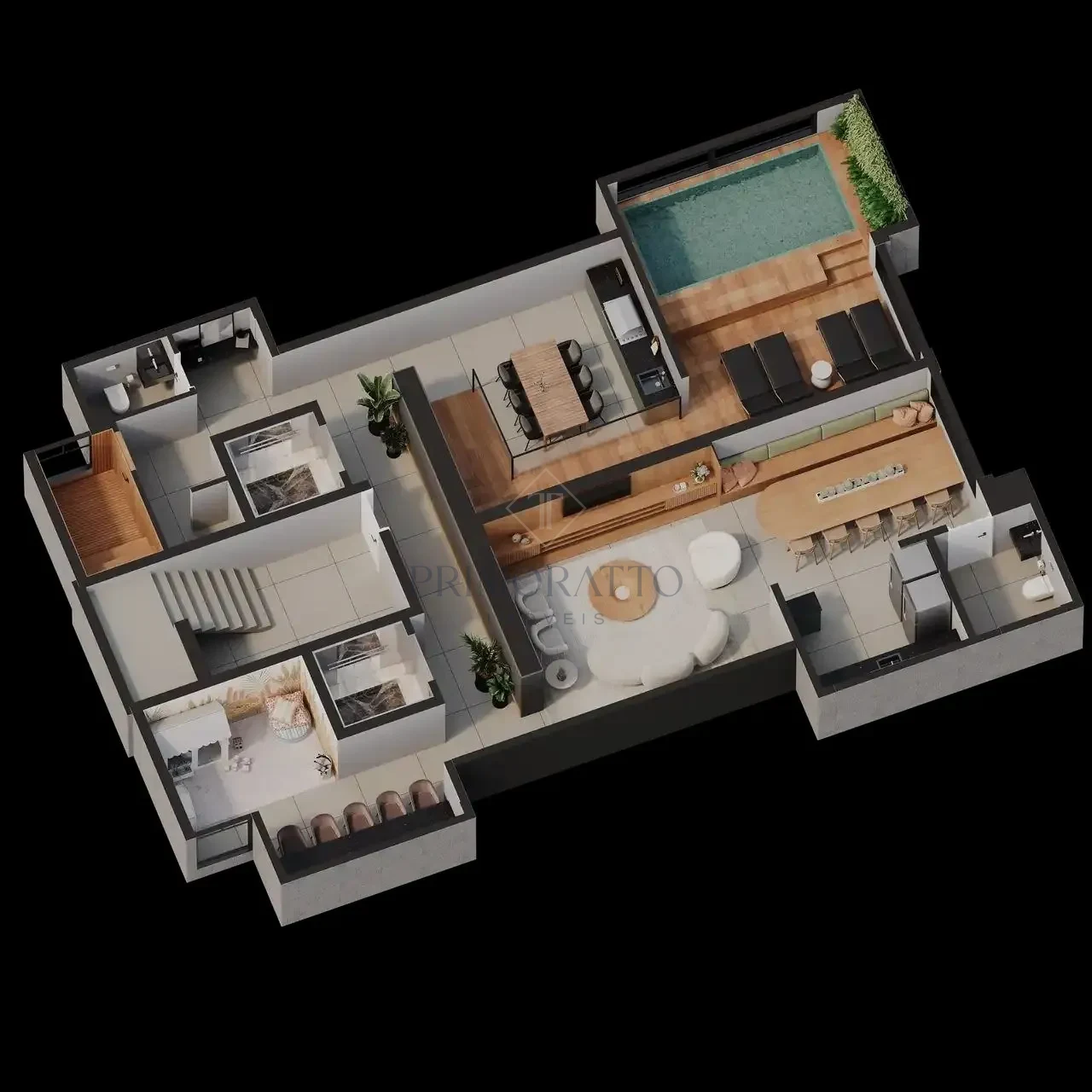 Rooftop Doll House