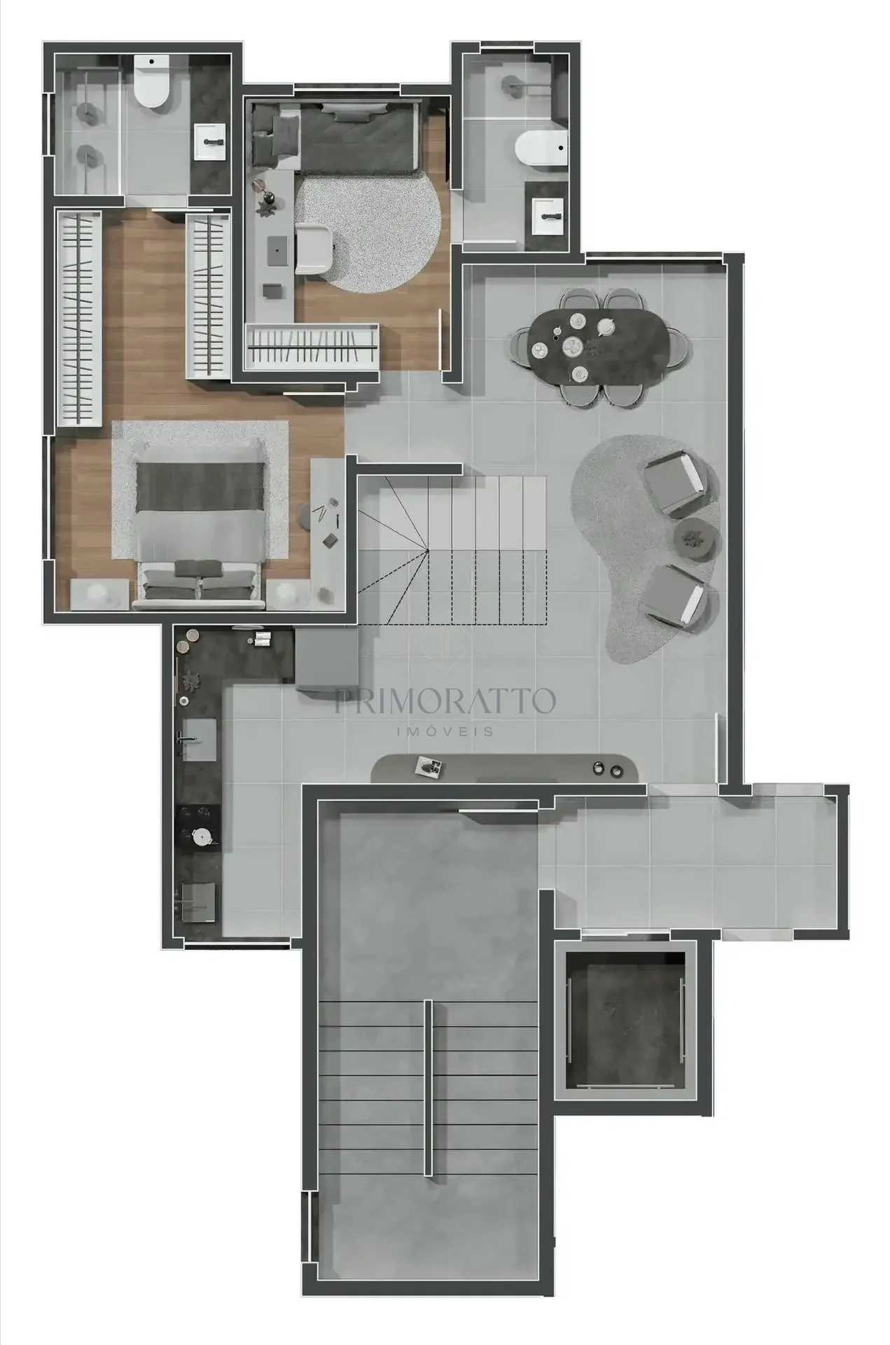Seleto Fascino Cobertura Duplex 502 1 Pavimento