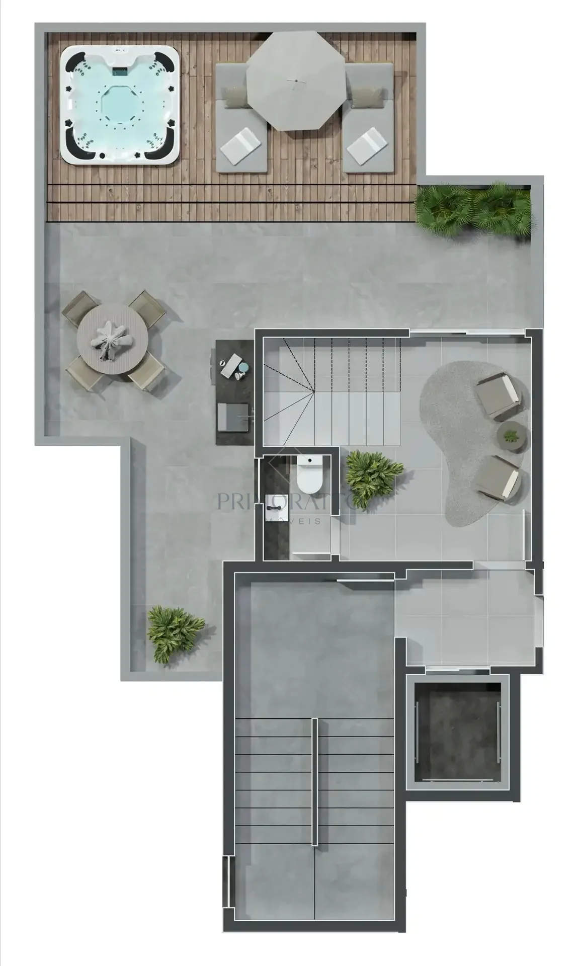 Seleto Fascino Cobertura Duplex 502 2 Pavimento
