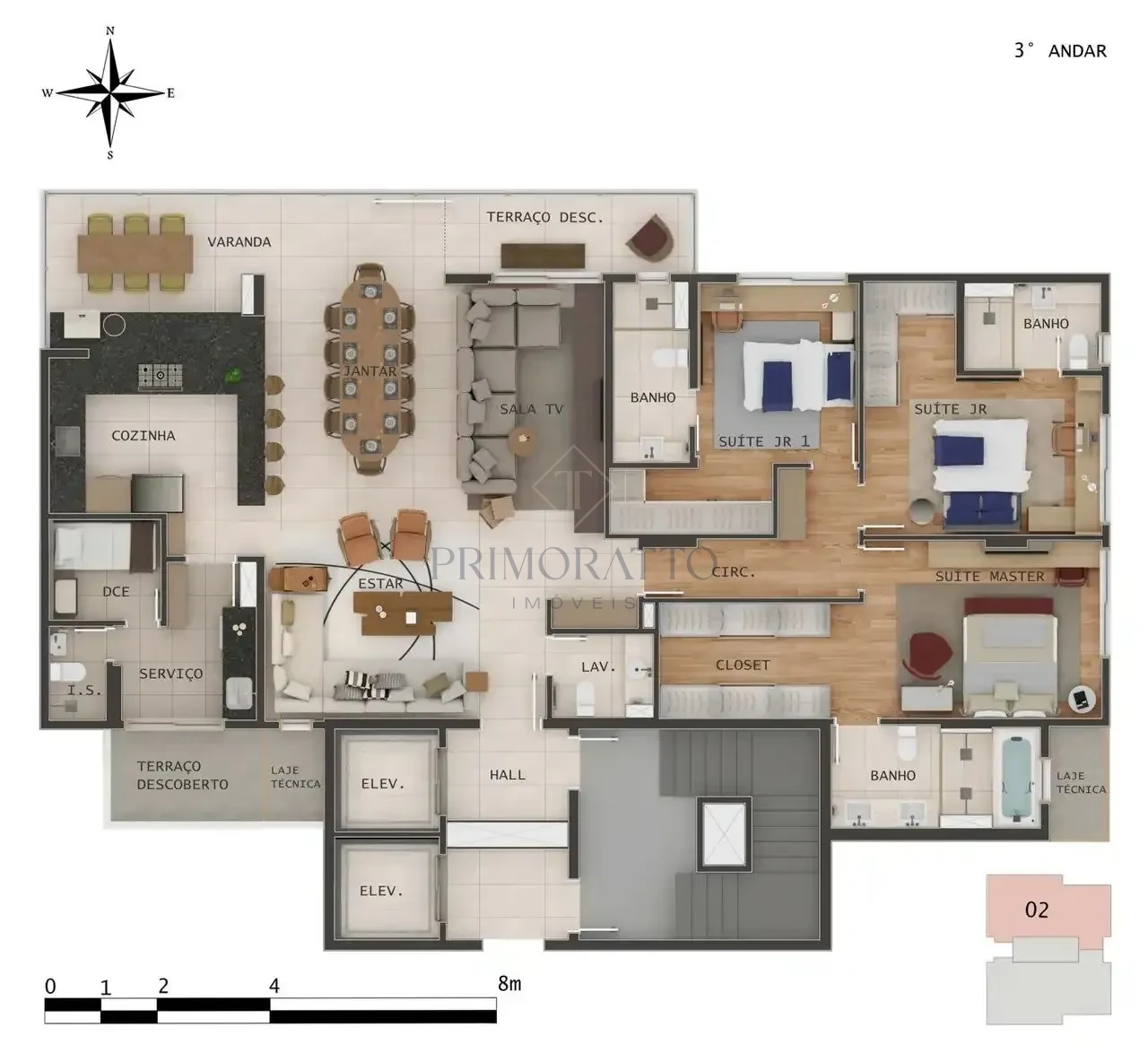 Apartamento Tipo 302