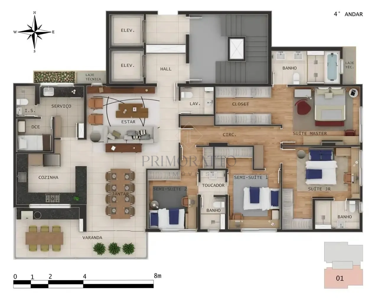 Apartamento Tipo 401