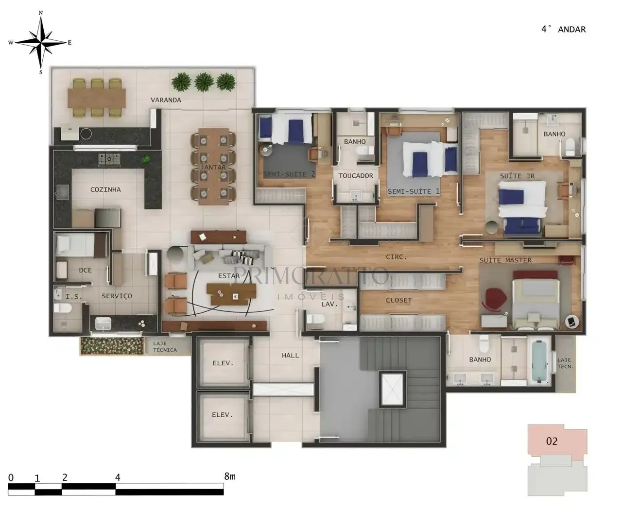 Apartamento Tipo 402