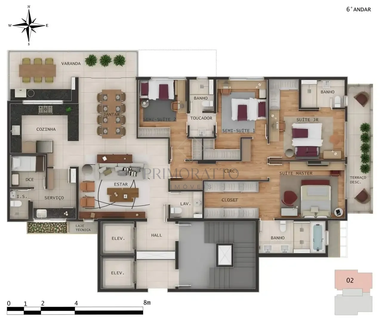 Apartamento Tipo 602