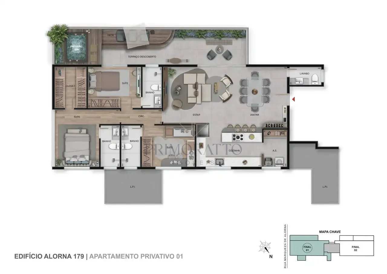 Apartamento Com Area Privativa 201