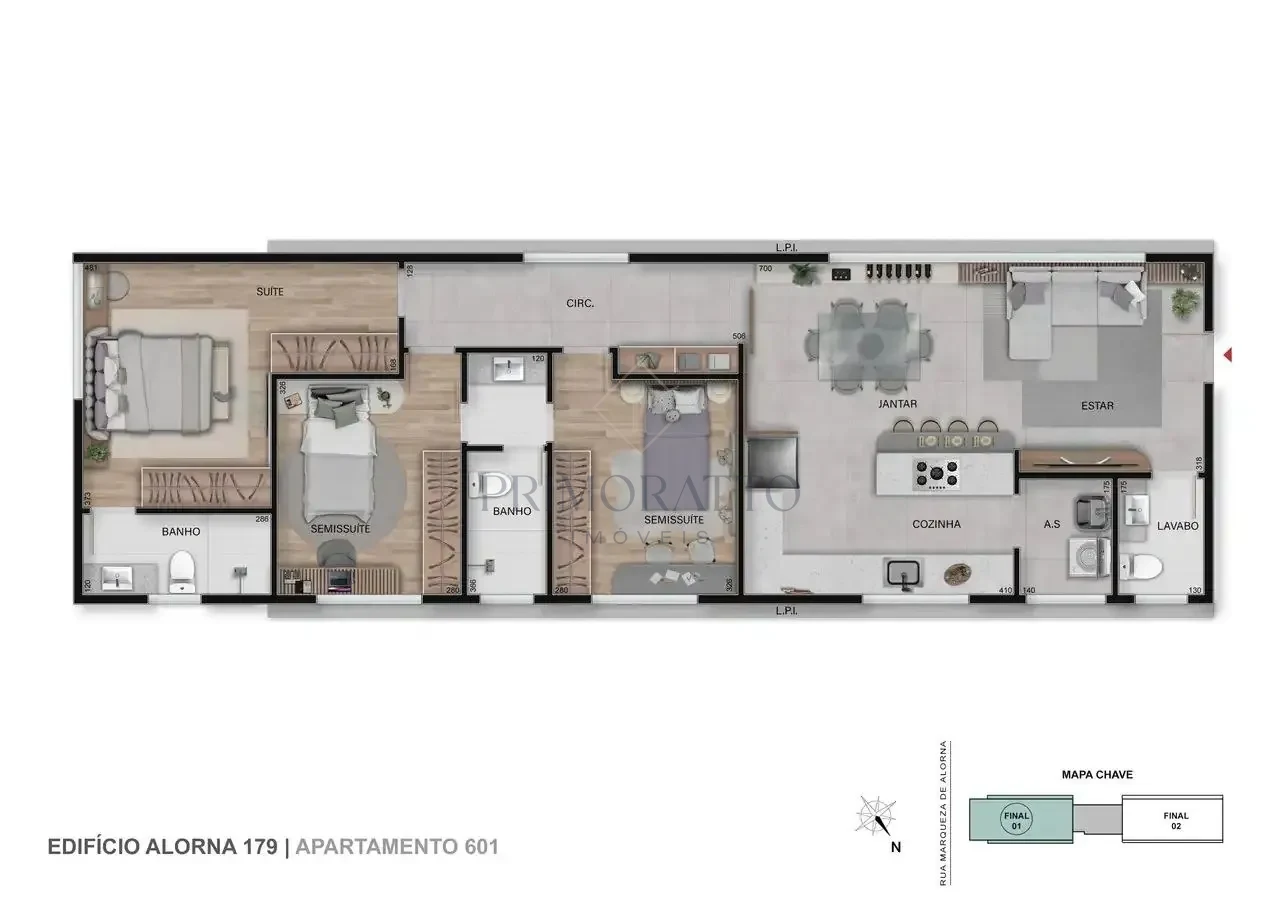 Apartamento Tipo 601