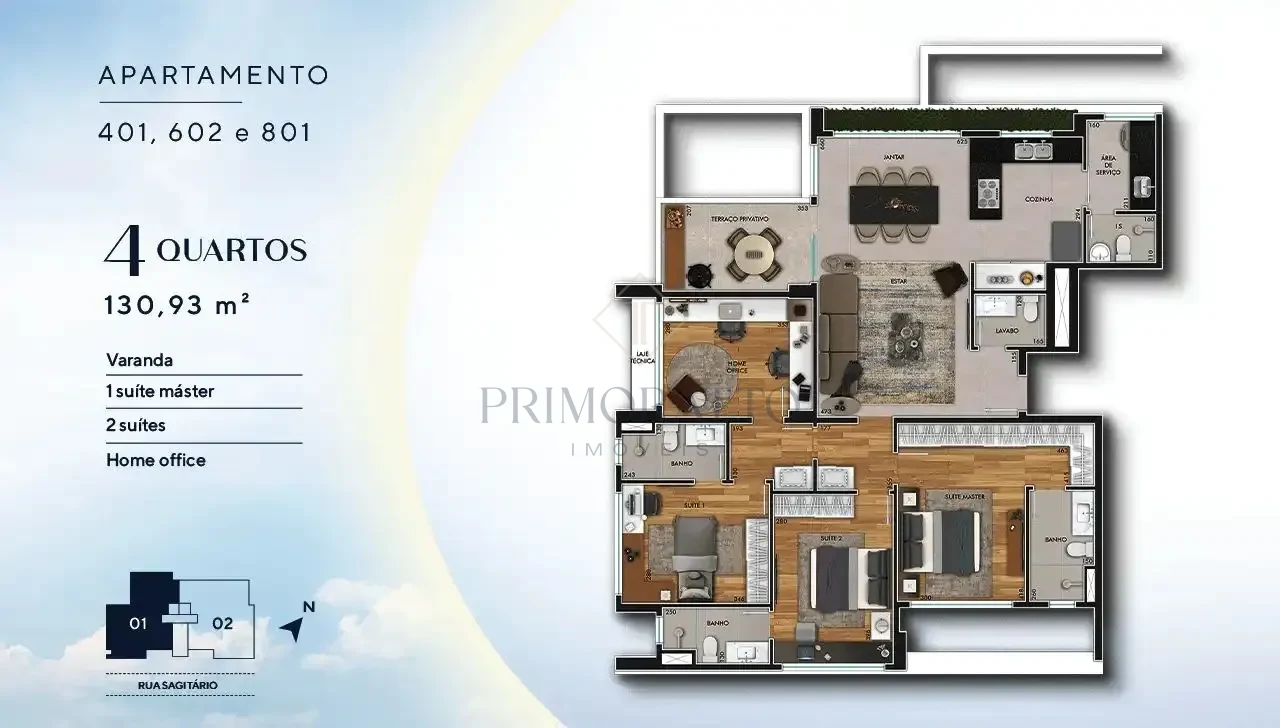 Apartamentos 401 602 E 801